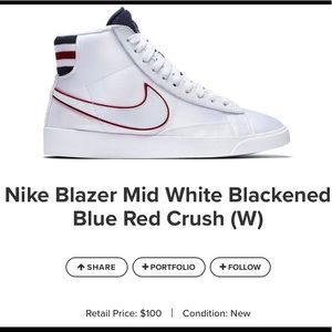 NIKE BLAZER SNEAKERS